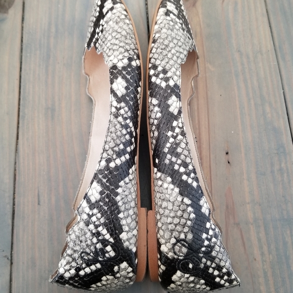 Sam Edelman snakeskin ballerina flat - Picture 2 of 11